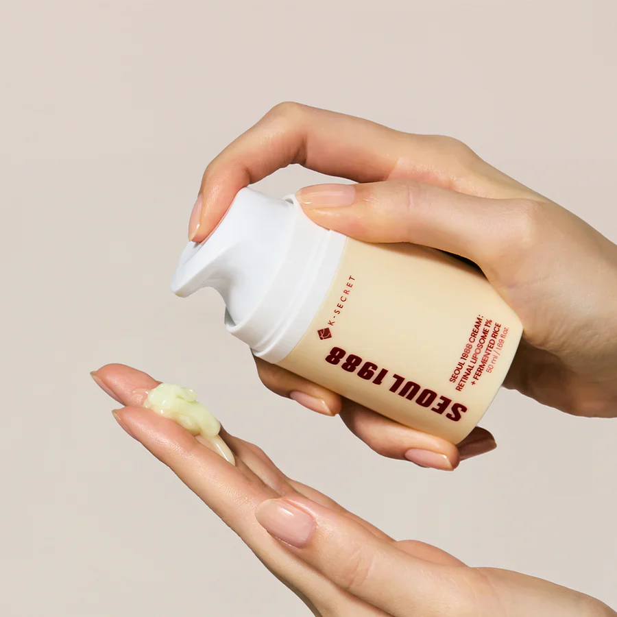 K-SECRET Cream: Retinal Liposome 1% + Fermented Rice - Image 3