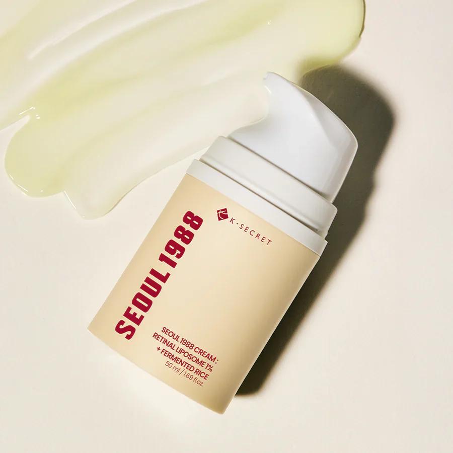 K-SECRET Cream: Retinal Liposome 1% + Fermented Rice - Image 4