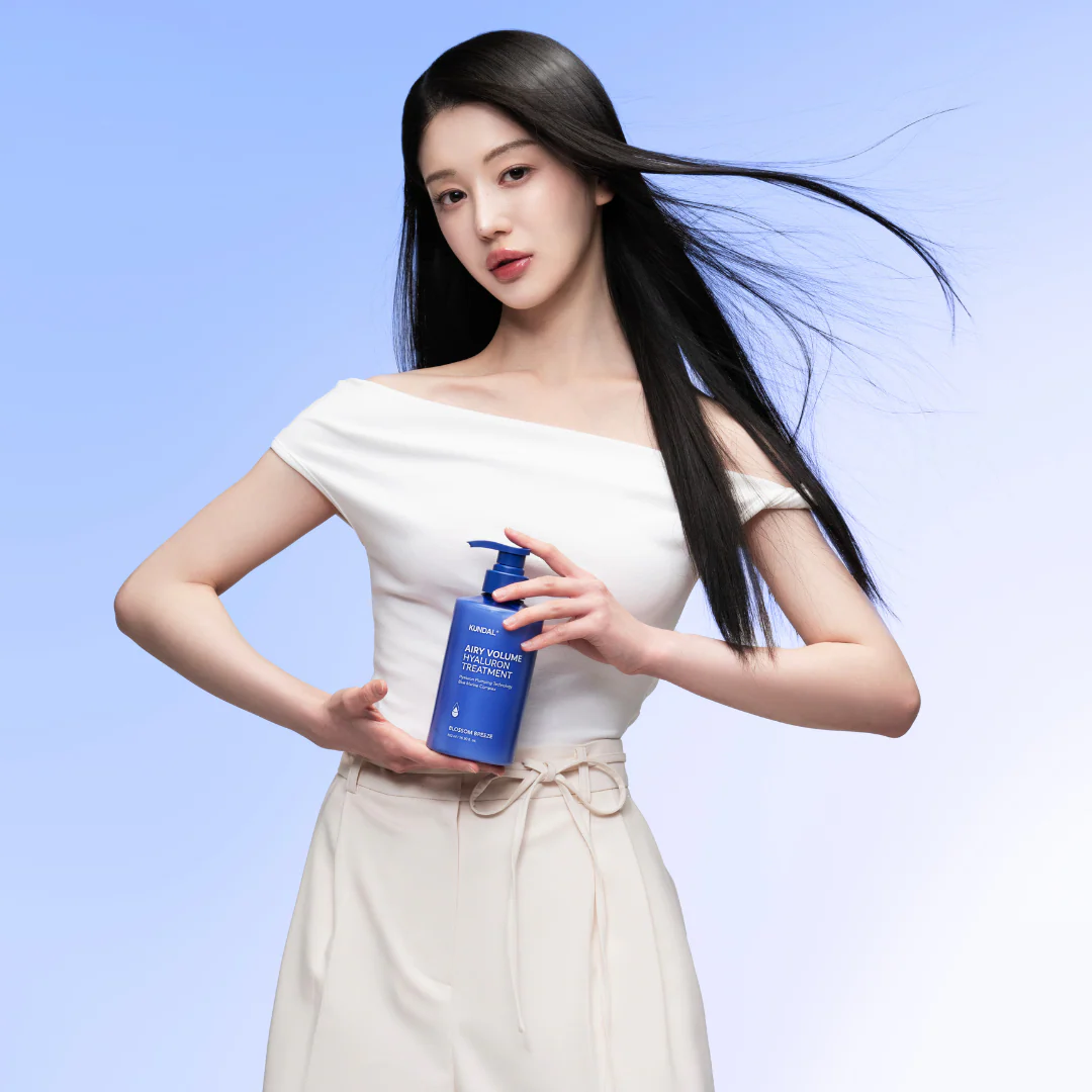 Kundal Airy Volume Hyaluron Treatment Blossom Breeze 500ml - Image 6