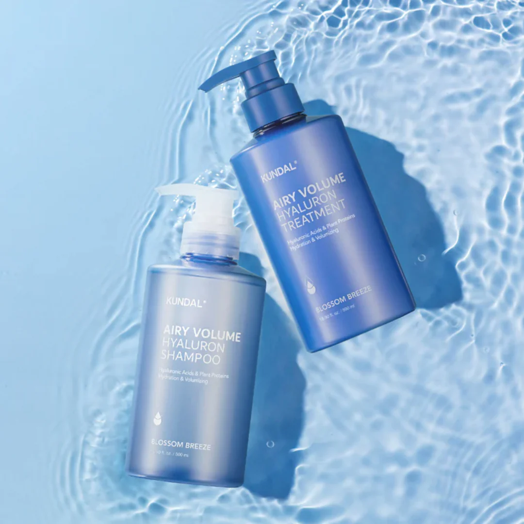 Kundal Airy Volume Shampoo + Treatment Set - Blossom Breeze - Image 3