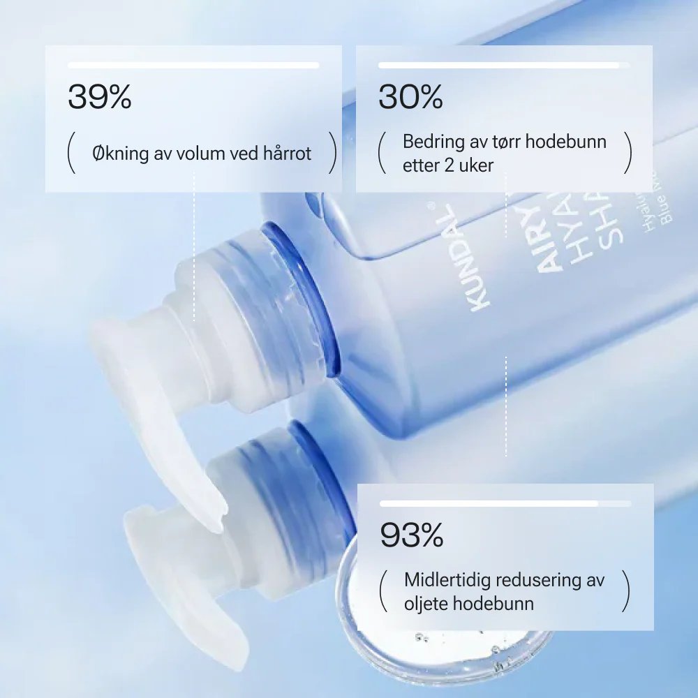 Kundal Hyaluron Airy Volume Shampoo - Blossom Breeze - Image 3