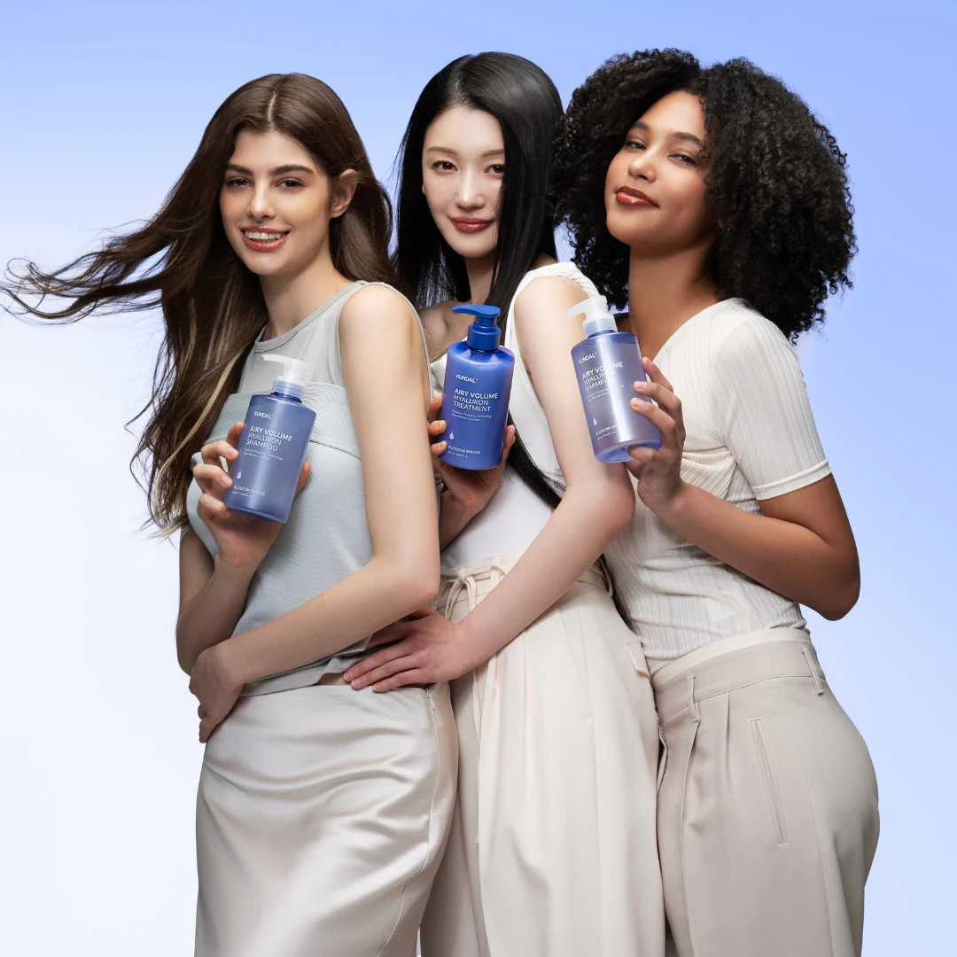 Kundal Hyaluron Airy Volume Shampoo - Blossom Breeze - Image 5