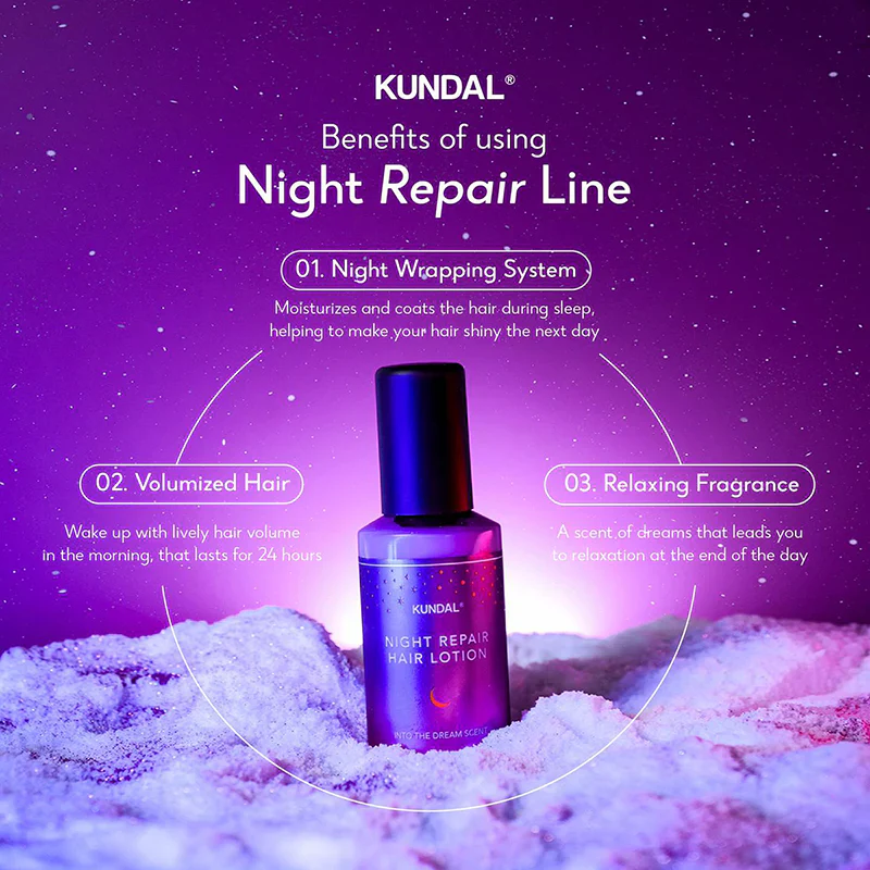 Kundal Night Repair Hair Lotion Into The Dream - Image 3