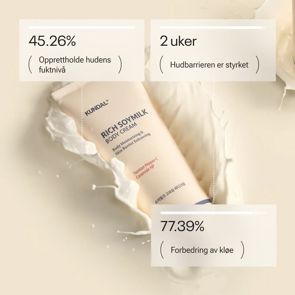 Kundal Rich Soymilk Body Cream - Mellow Vanilla 150 ml - Image 3
