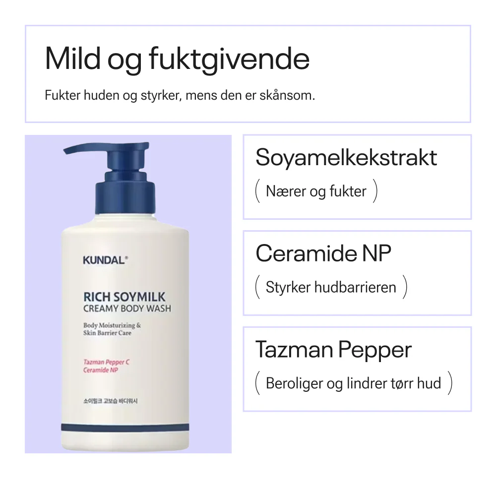 Kundal Rich Soymilk Body Wash - Mellow Vanilla - Image 2