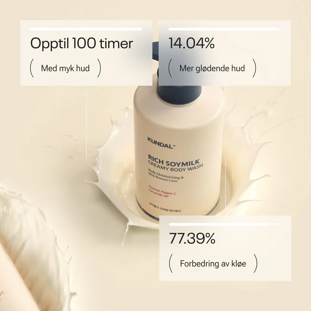 Kundal Rich Soymilk Body Wash - Mellow Vanilla - Image 3