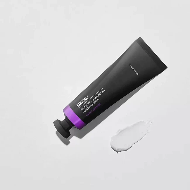 Kundal Shea Butter & Macadamia Pure Hand Cream - French Lavender - Image 3