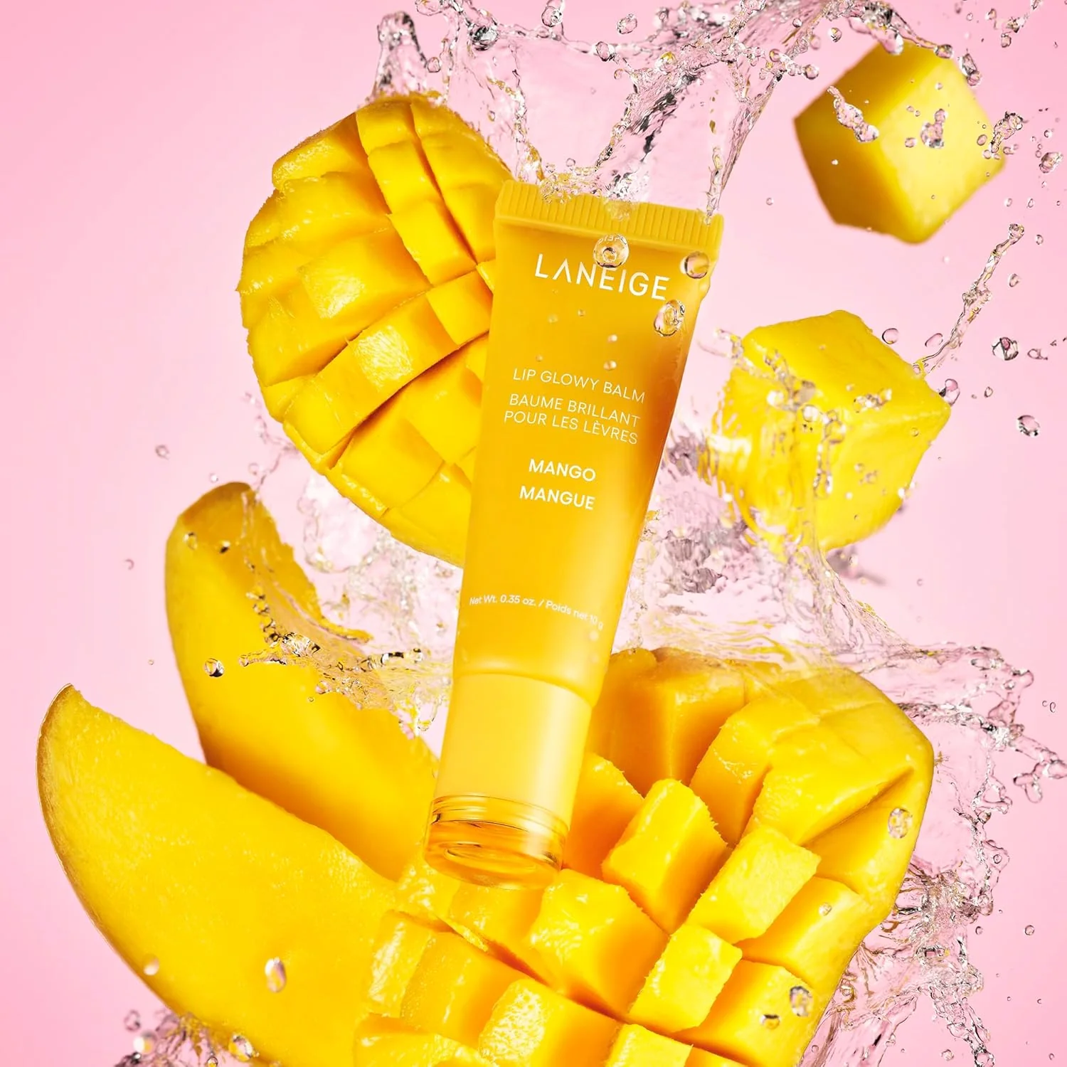 Laneige Lip Glowy Balm Mango - Image 3