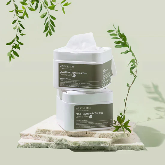 Mary & May Cica Houttuynia Tea Tree Calming Mask - Image 3
