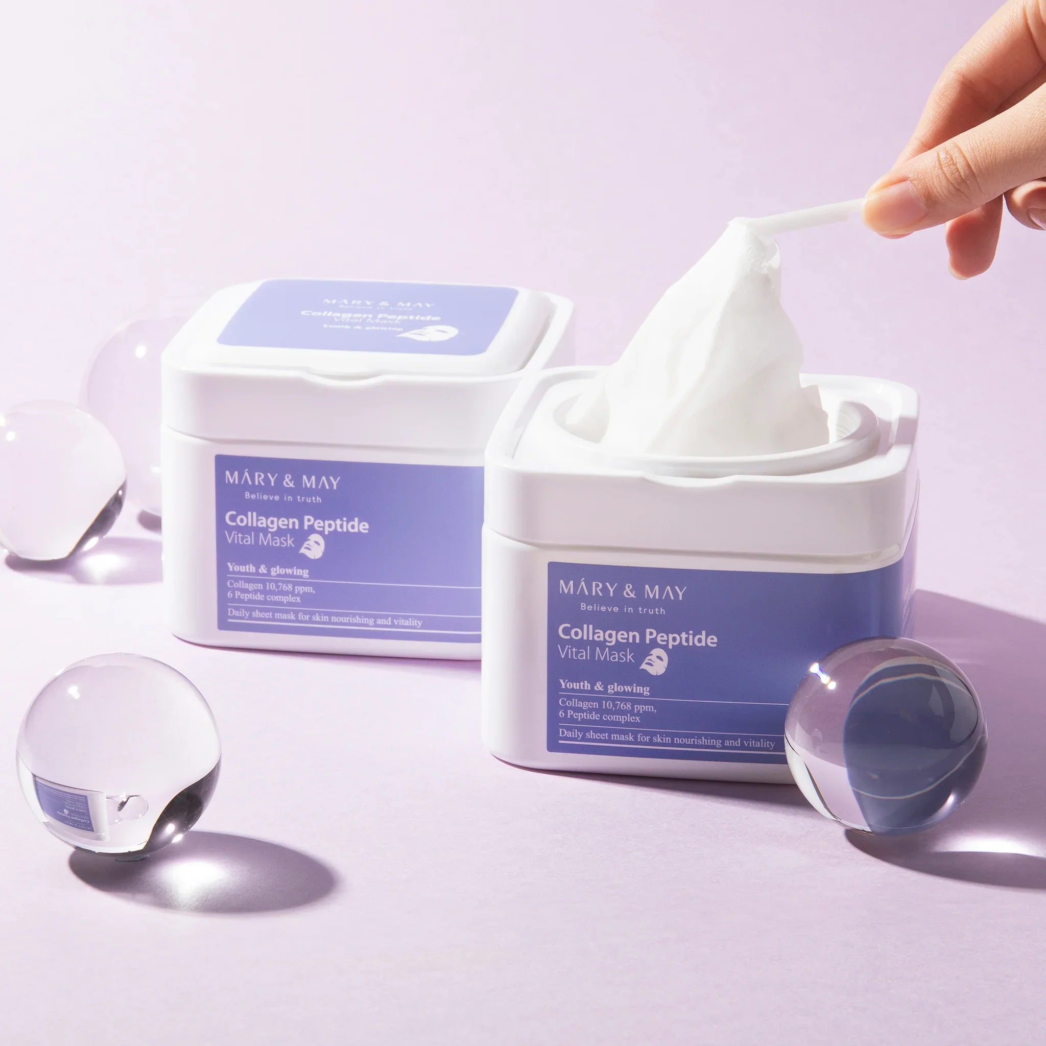 Mary & May Collagen Peptide Vital Mask - Image 2