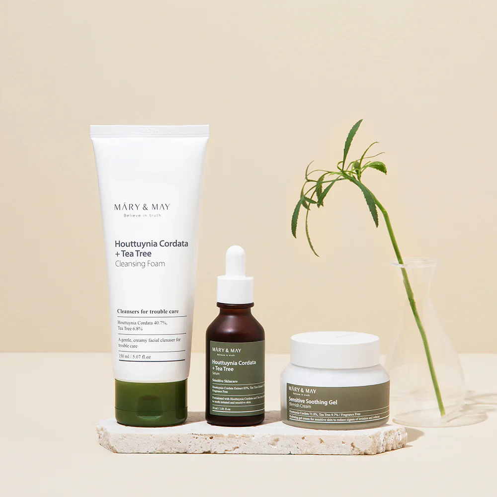 Mary & May Houttuynia Cordata + Tea Tree Cleansing Foam 150ml - Image 5