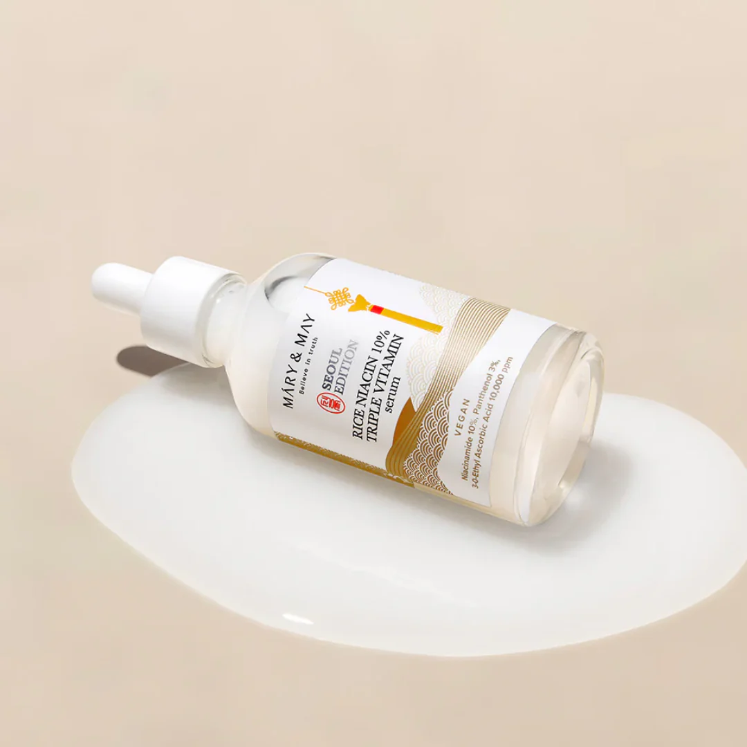 Mary & May Rice Niacin 10% Triple Vitamin Serum - Image 2