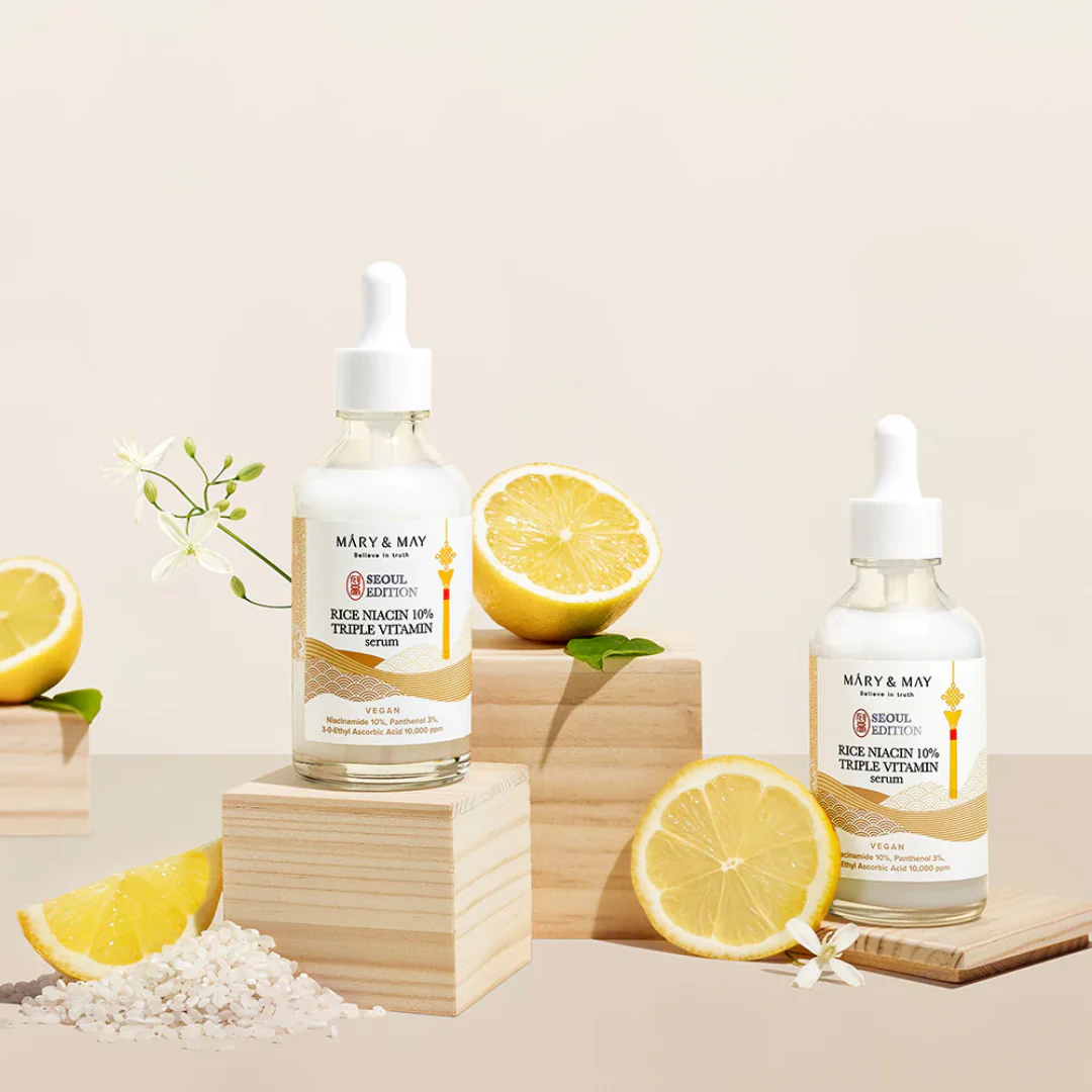 Mary & May Rice Niacin 10% Triple Vitamin Serum - Image 5