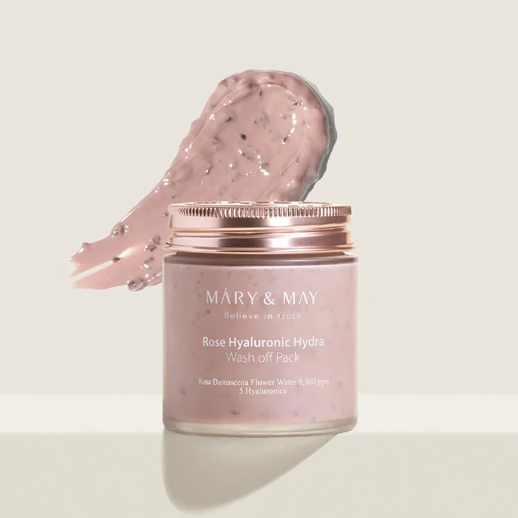 Mary & May Rose Hyaluronic Hydra Wash off Pack 125g - Image 4