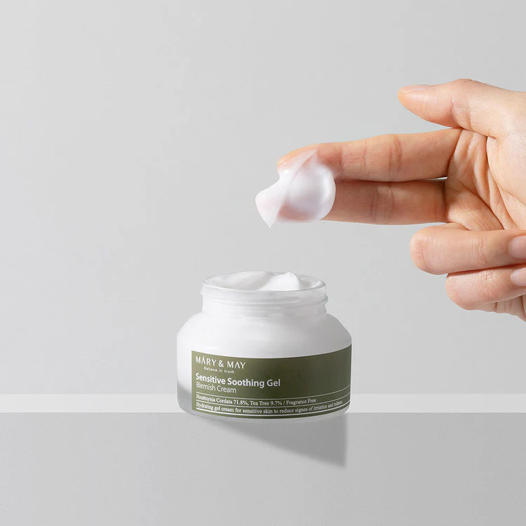 Mary & May Sensitive Soothing Gel Blemish Cream - Image 2
