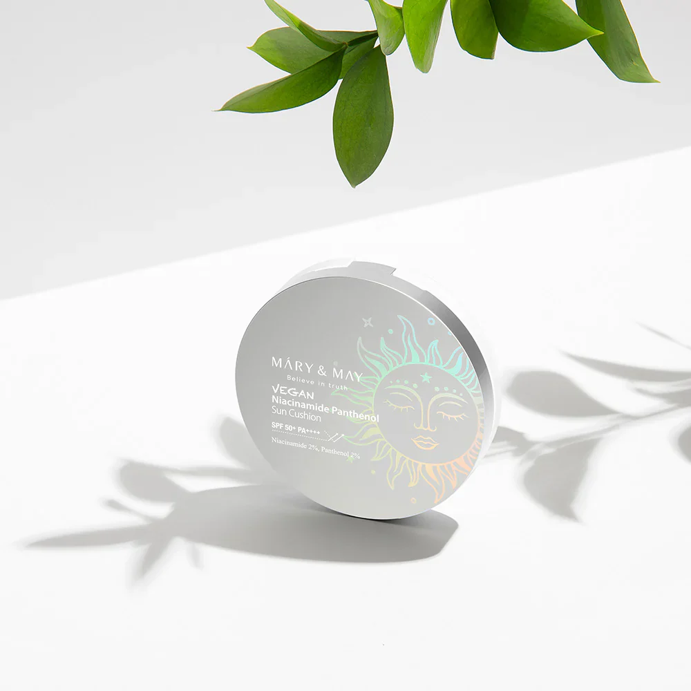 Mary & May Vegan Niacinamide Panthenol Sun Cushion SPF50+ PA++++ - Image 6