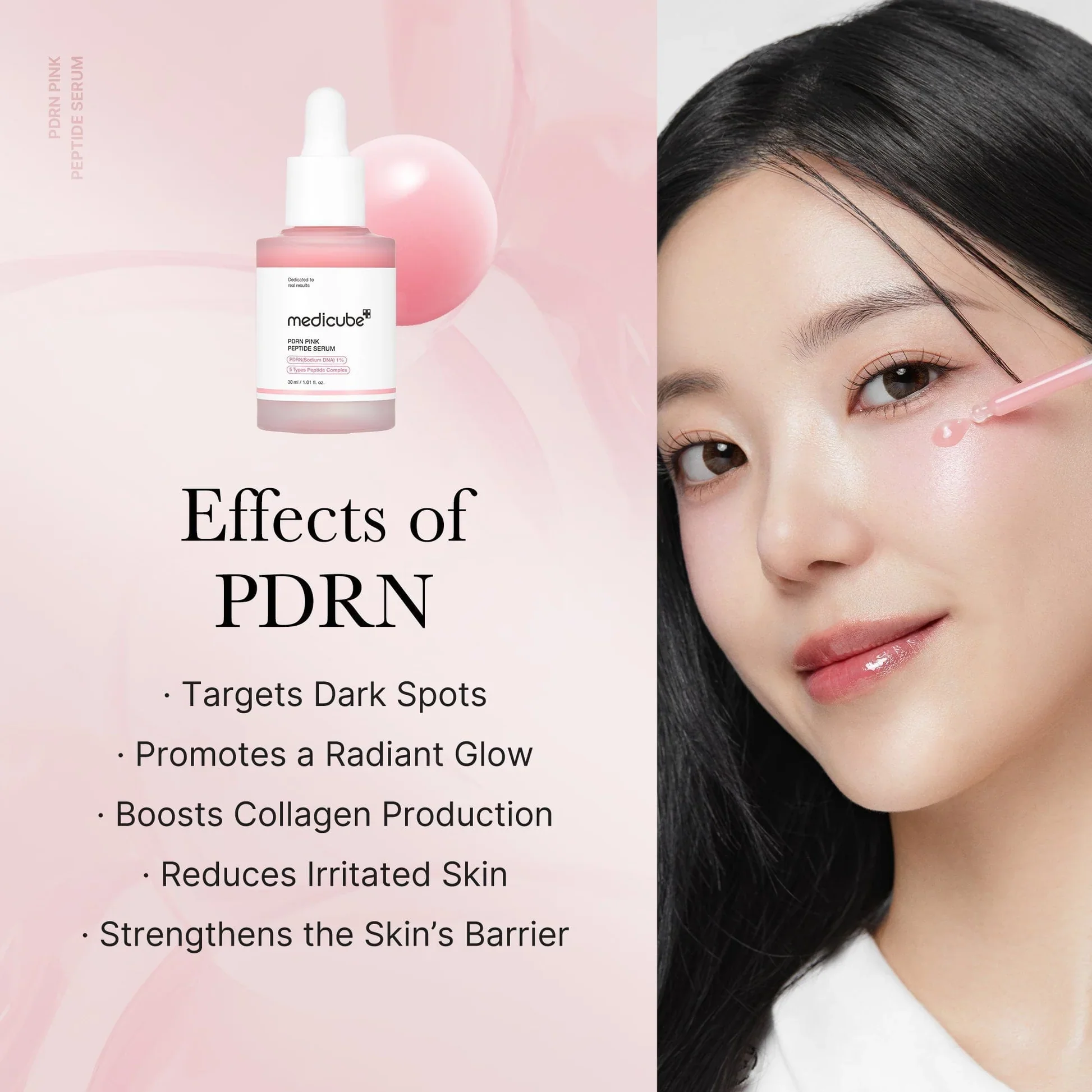 Medicube Salmon Dna Pdrn Pink Peptide Serum - Image 2