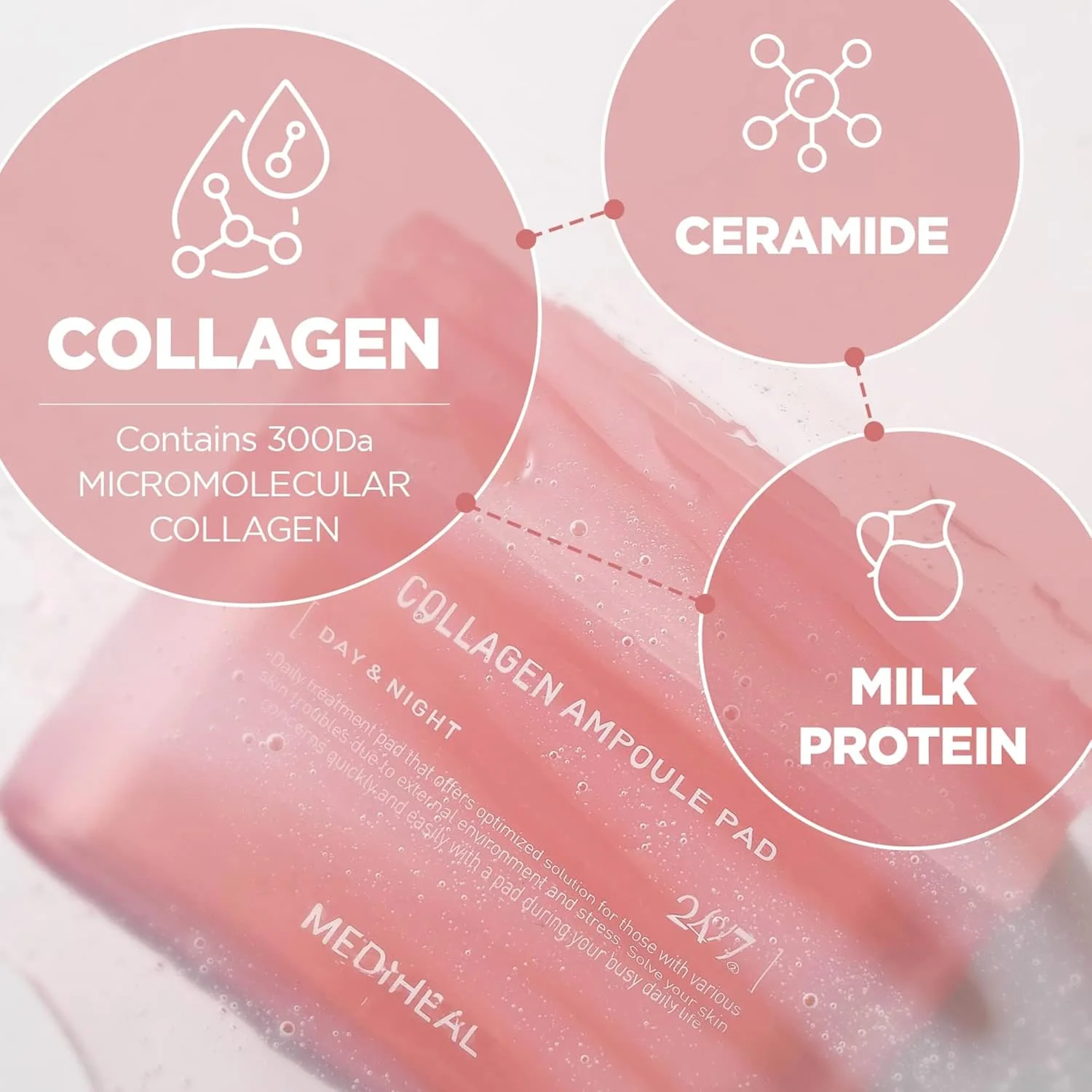 Mediheal Collagen Ampoule Pad - Image 3