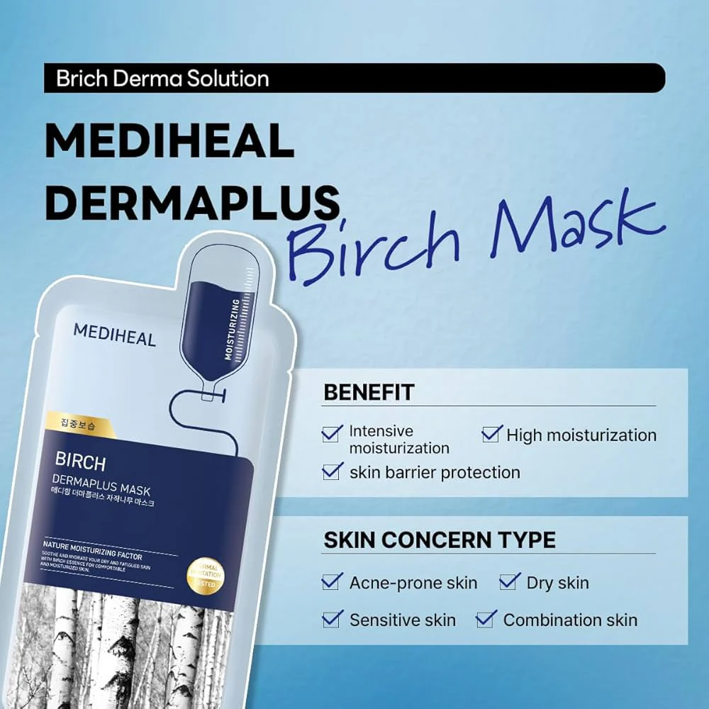 Mediheal Dermaplus Birch Mask - Image 3