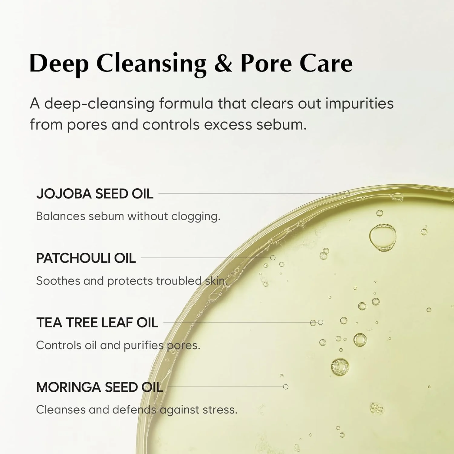 Midha Sebum Cleansing Oil With Rice Bran & Tea Tree - Image 5