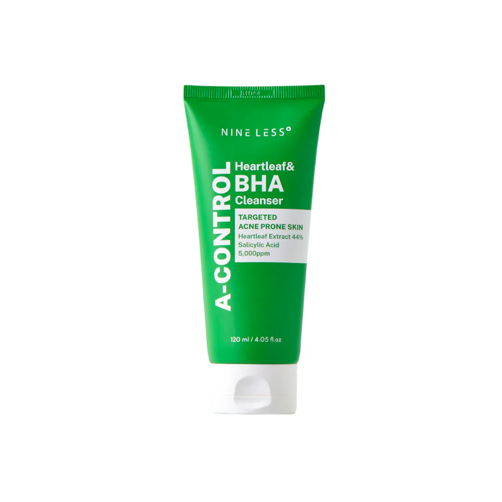 Nine Less A-Control Heartleaf & BHA Cleanser