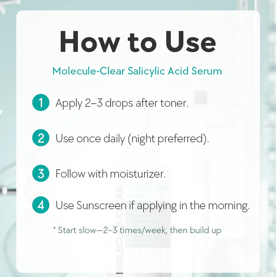Nine Less Molecule-Clear Salicylic Acid Serum - Image 6
