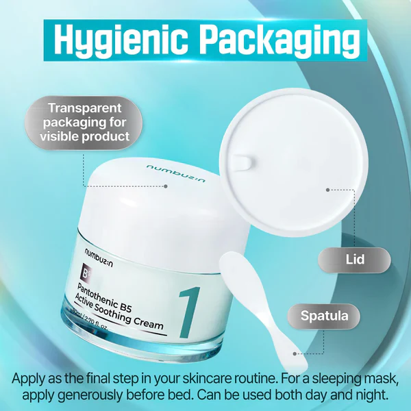 Numbuzin No.1 Pantothenic B5 Active Soothing Cream - Image 6