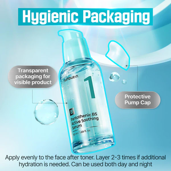 Numbuzin No.1 Pantothenic B5 Active Soothing Serum - Image 7