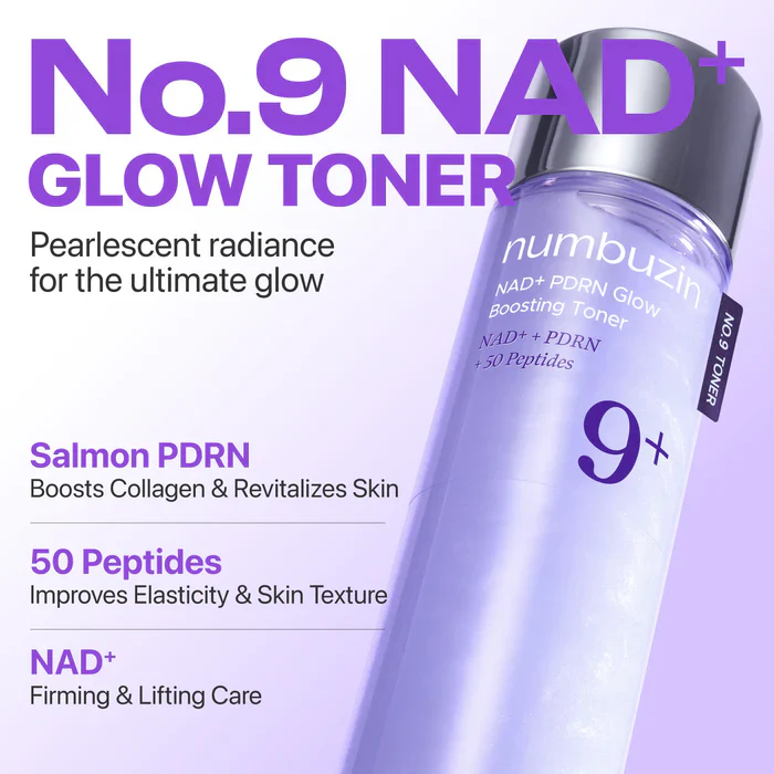 Numbuzin No.9 NAD PDRN Glow Boosting Toner - Image 2