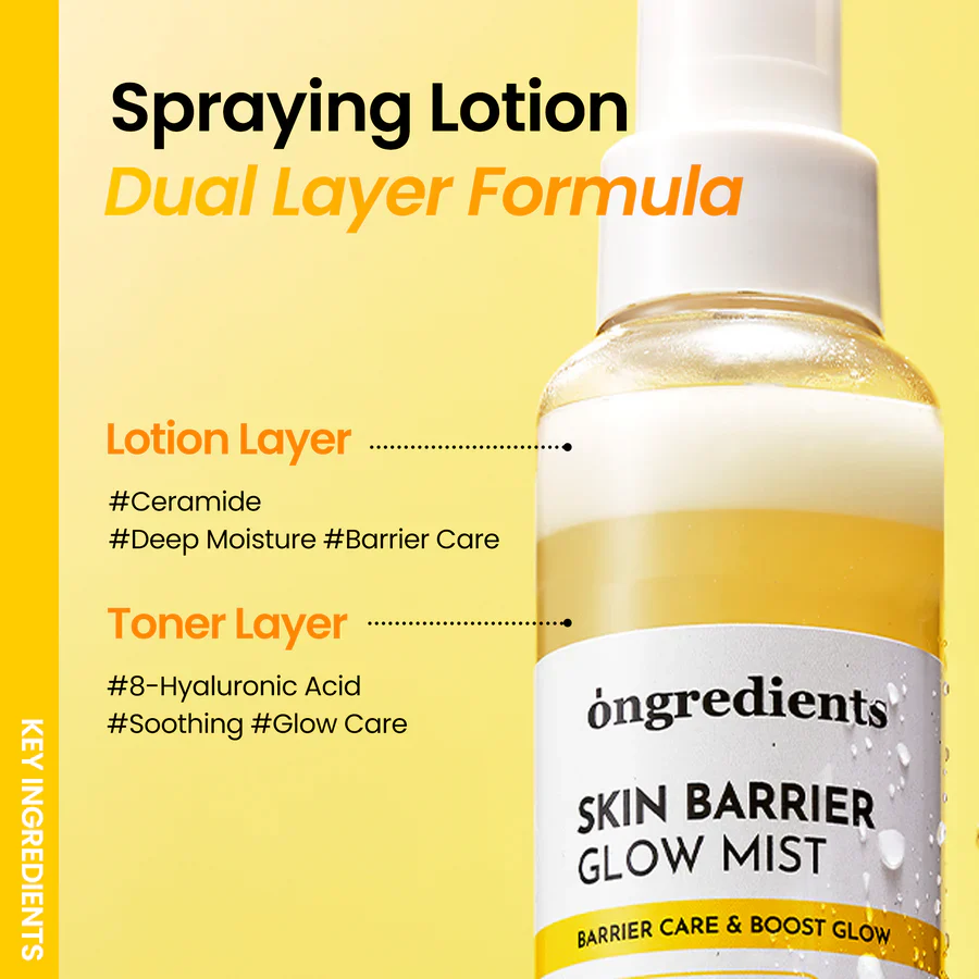 Ongredients Skin Barrier Glow Mist - Image 3
