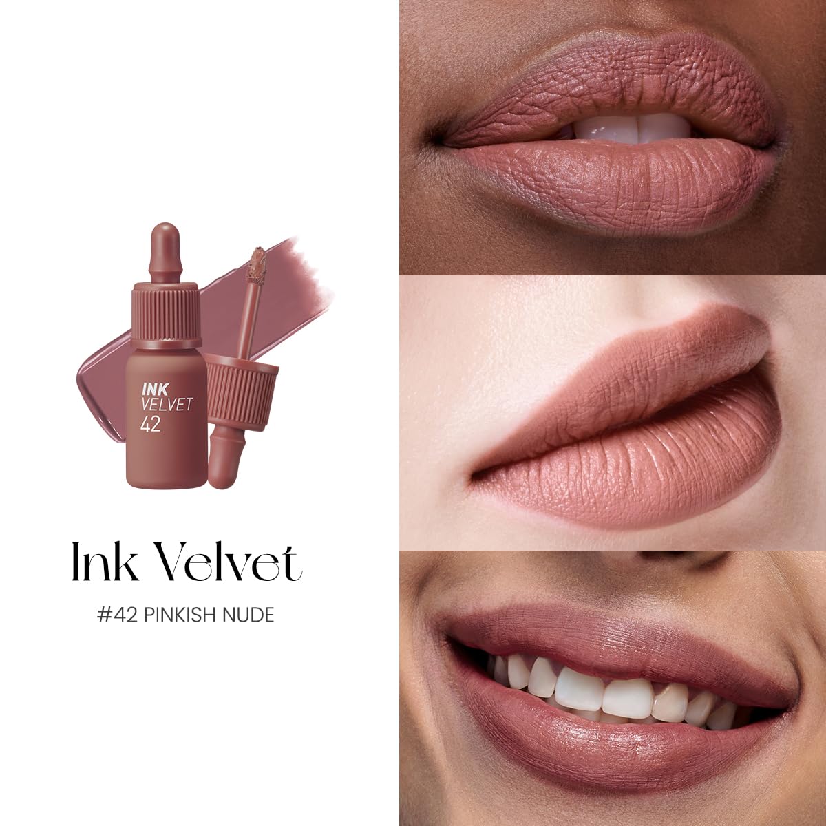 Peripera Ink Velvet 042 Pinkish Nude - Image 2