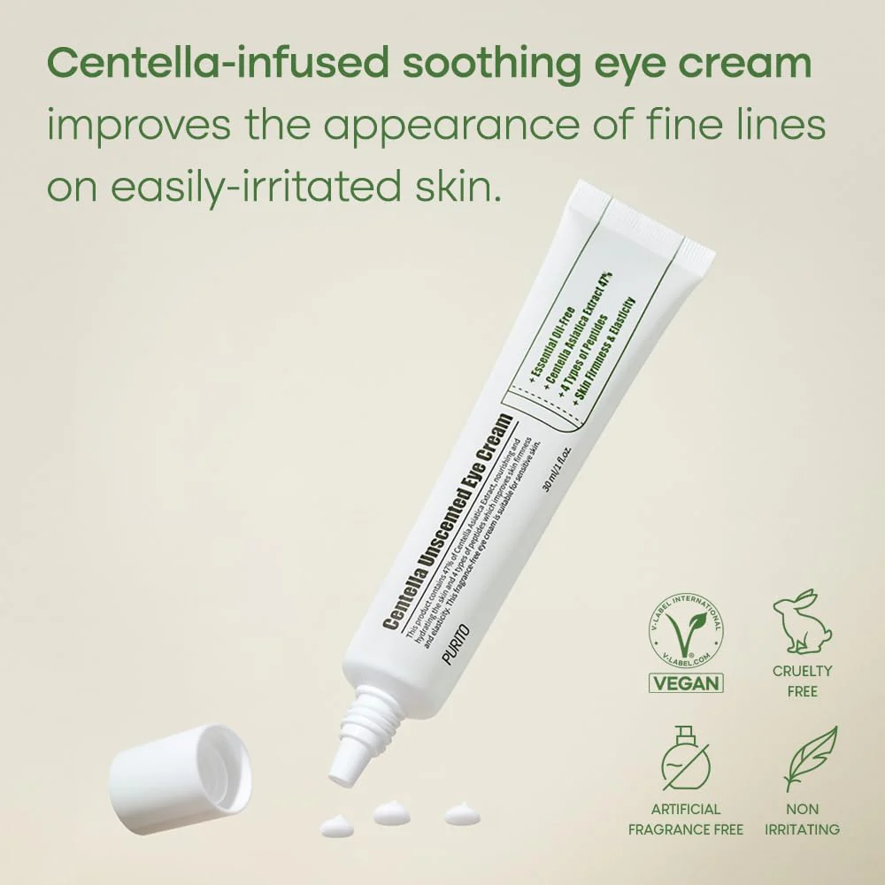 Purito Centella Unscented Eye Cream 30 ml - Image 4