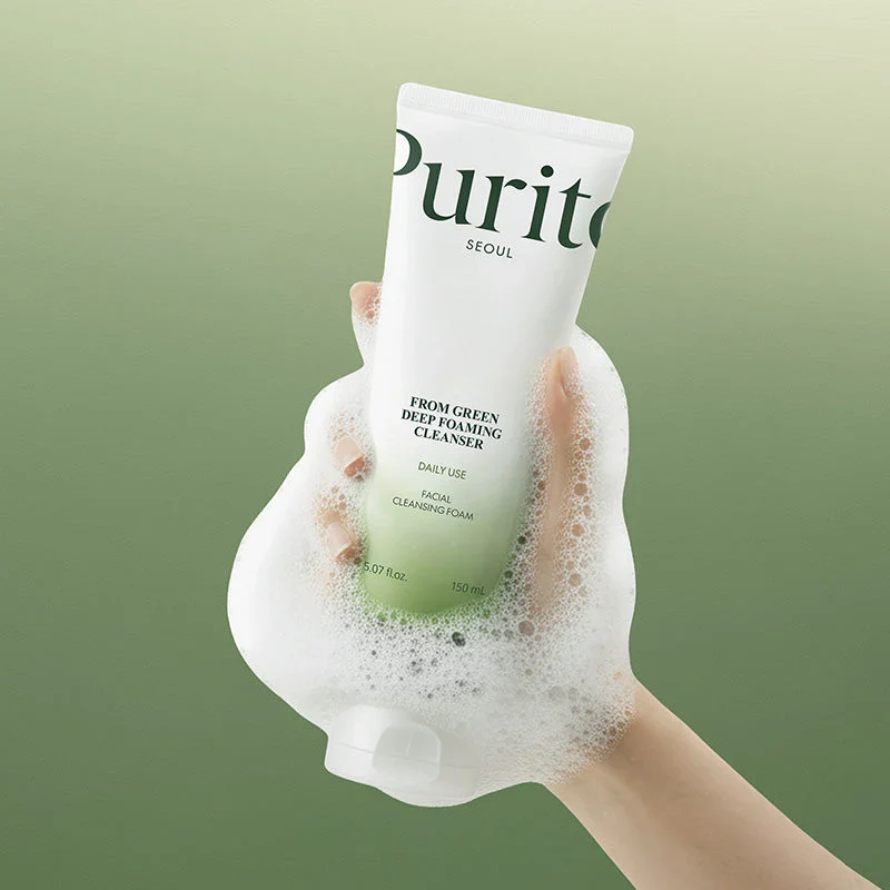 Purito Seoul From Green Deep Foaming Cleanser - Image 2