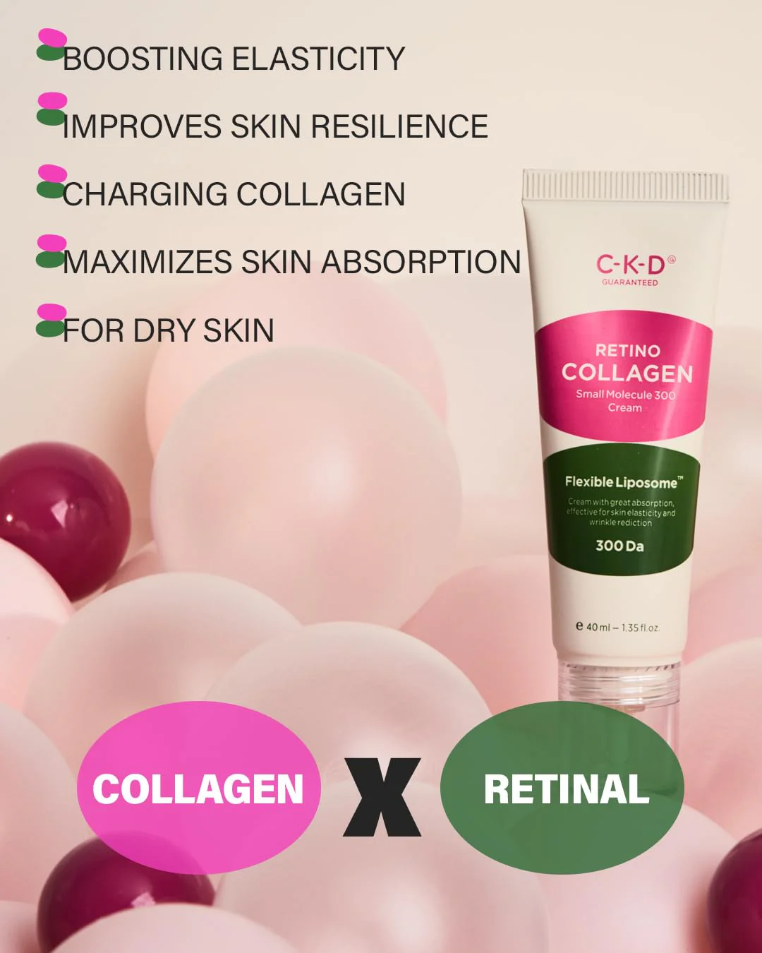 CKD Retino Collagen Small Molecule 300 Cream - Image 3