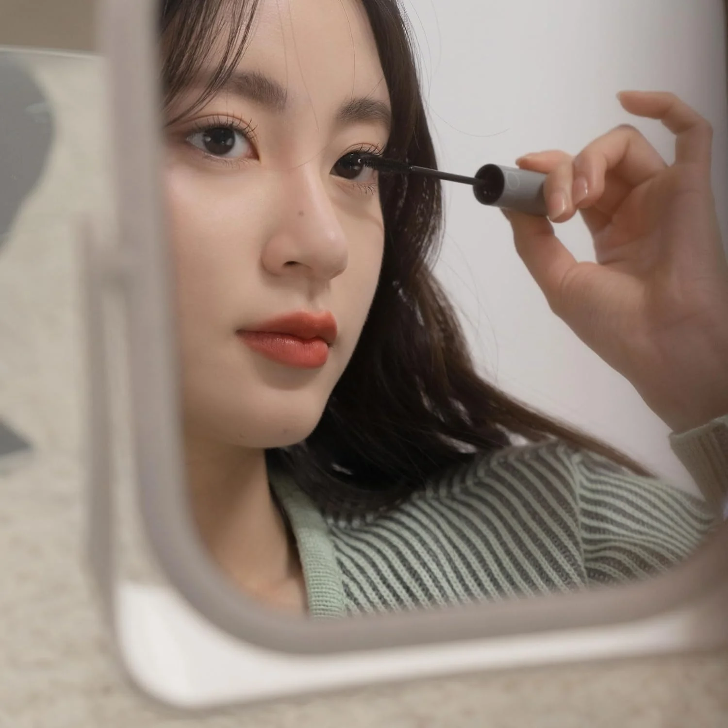Rom&nd Han All Fix Mascara L01 Long Black - Image 4