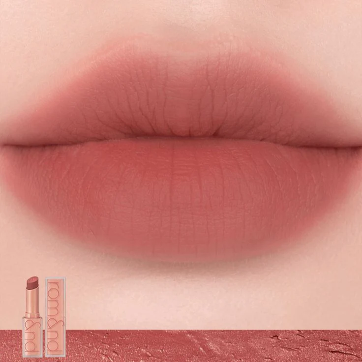Rom&nd Zero Matte Lipstick 23 Ruddy Nude - Image 2