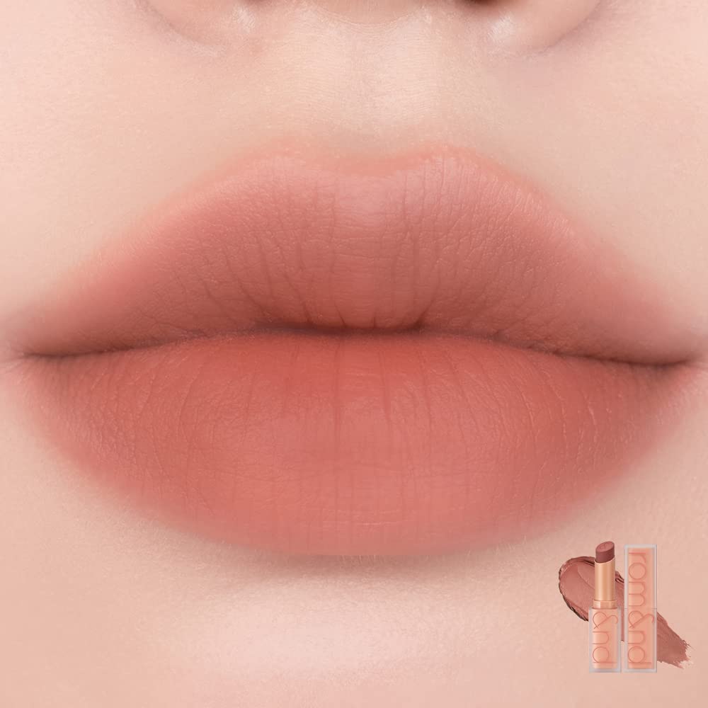 Rom&nd Zero Matte Lipstick 21 Smoked Beige - Image 2