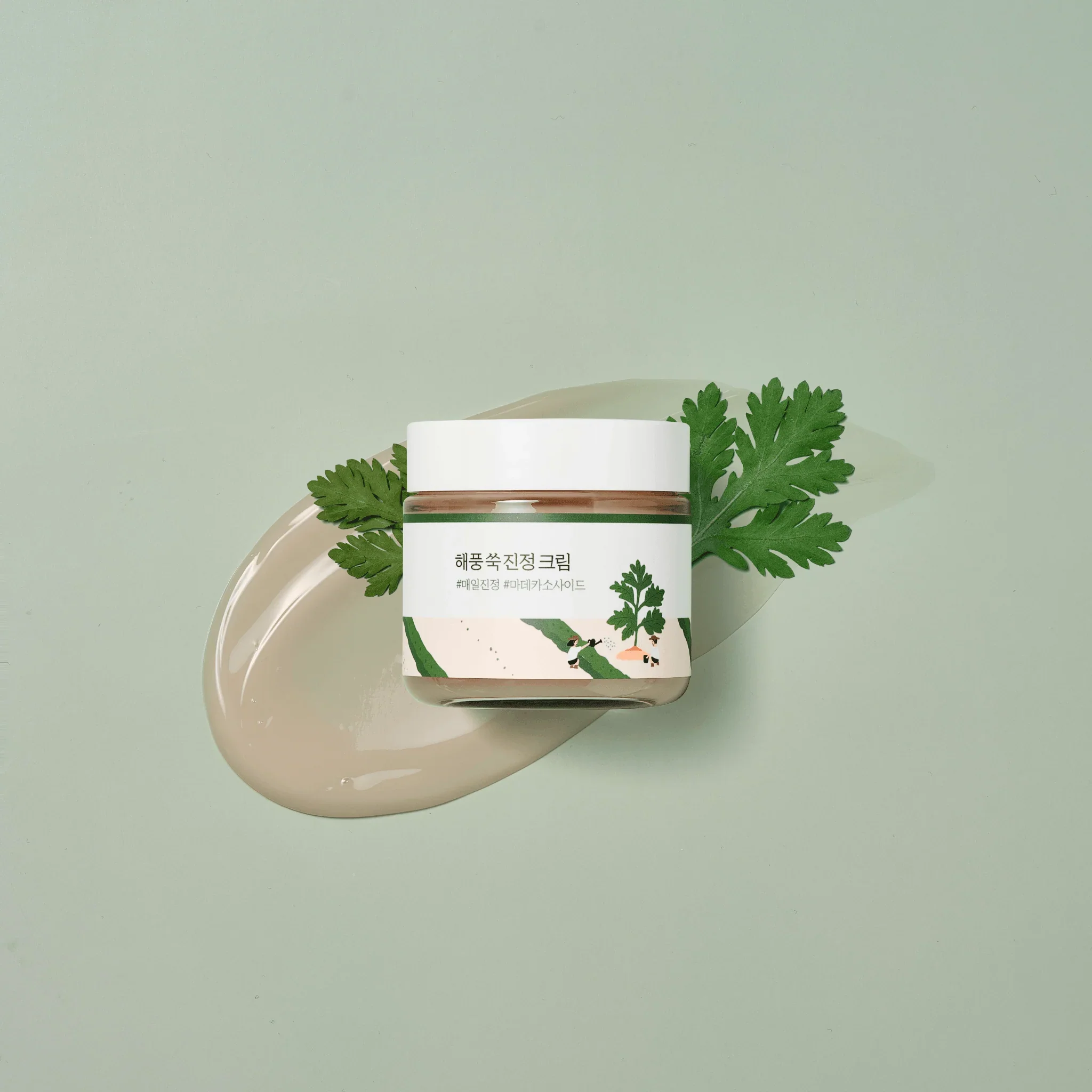 Round Lab Mugwort Calming Cream - Image 2