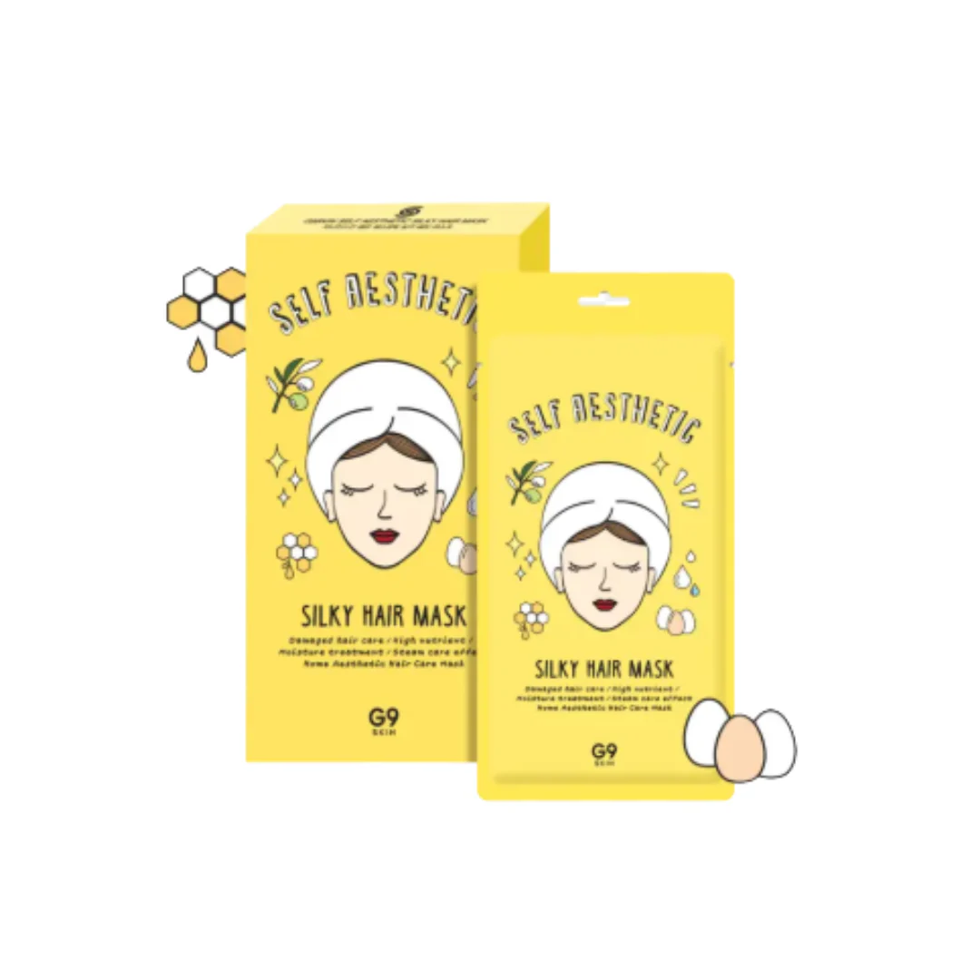 G9SKIN Self Aesthetic Silky Hair Mask 5P