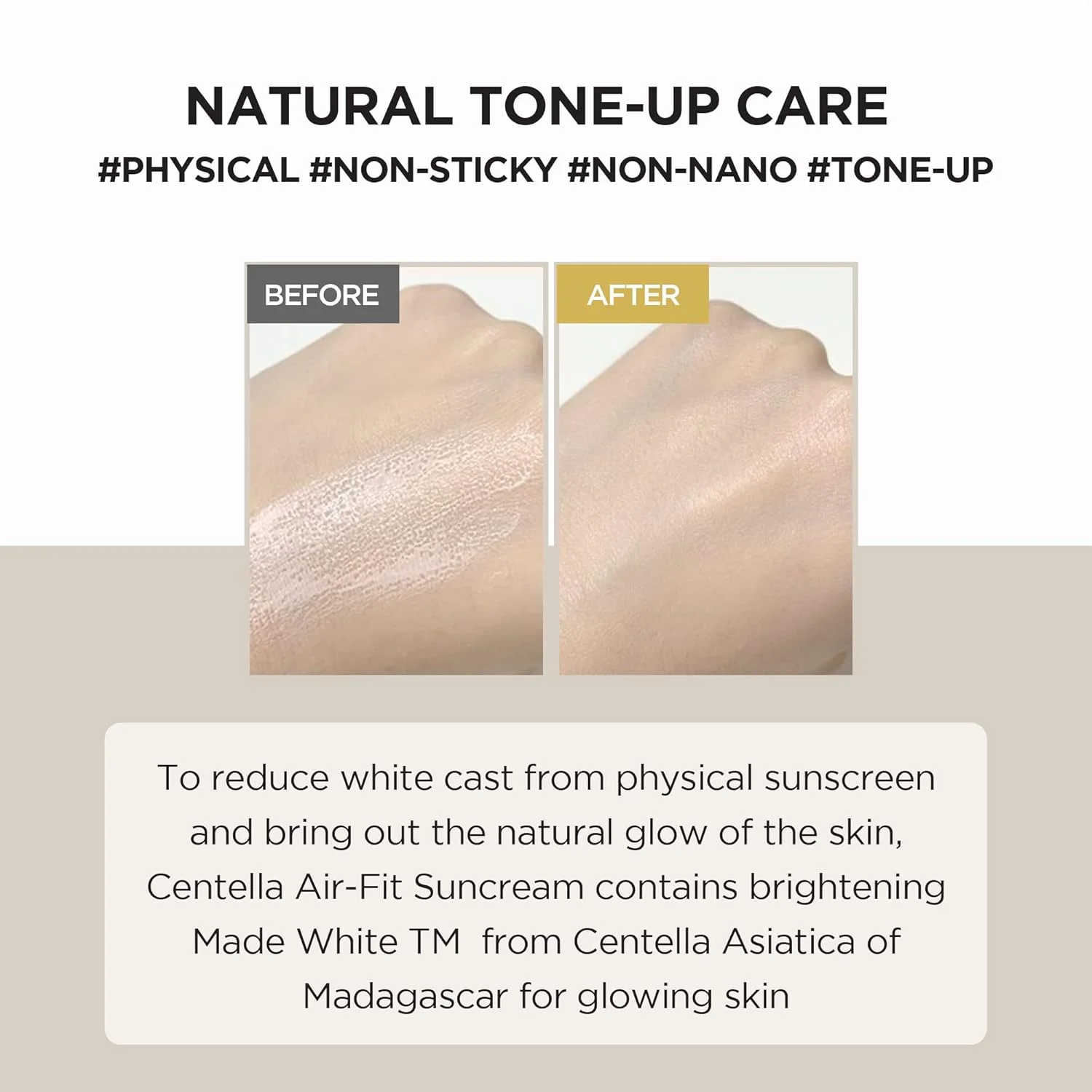 Skin1004 Madagascar Centella Air-Fit Suncream Plus SPF50+ PA++++ - Image 2