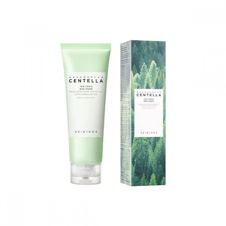 Skin1004 Madagascar Centella Tea-Trica BHA Foam - Image 5