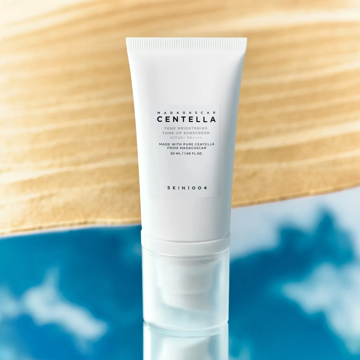 SKIN1004 Madagascar Centella Tone Brightening Tone-Up Sunscreen SPF50+ - Image 4