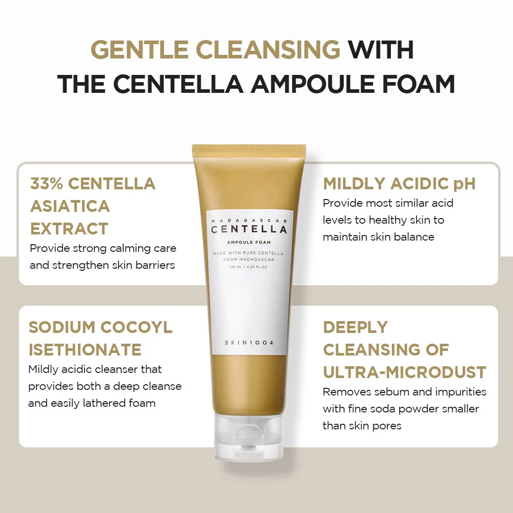 Skin1004 Madagascar Centella Ampoule Foam 125 ml - Image 4