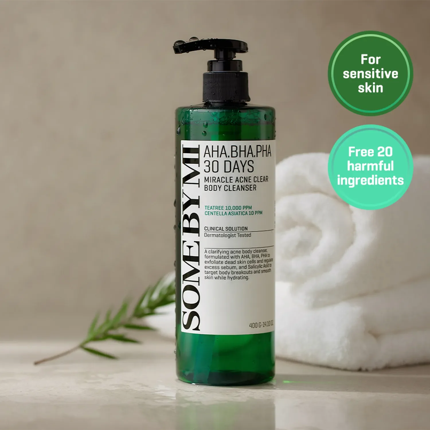 Some By Mi AHA-BHA-PHA 30 Days Miracle Clear Body Cleanser 400g - Image 2