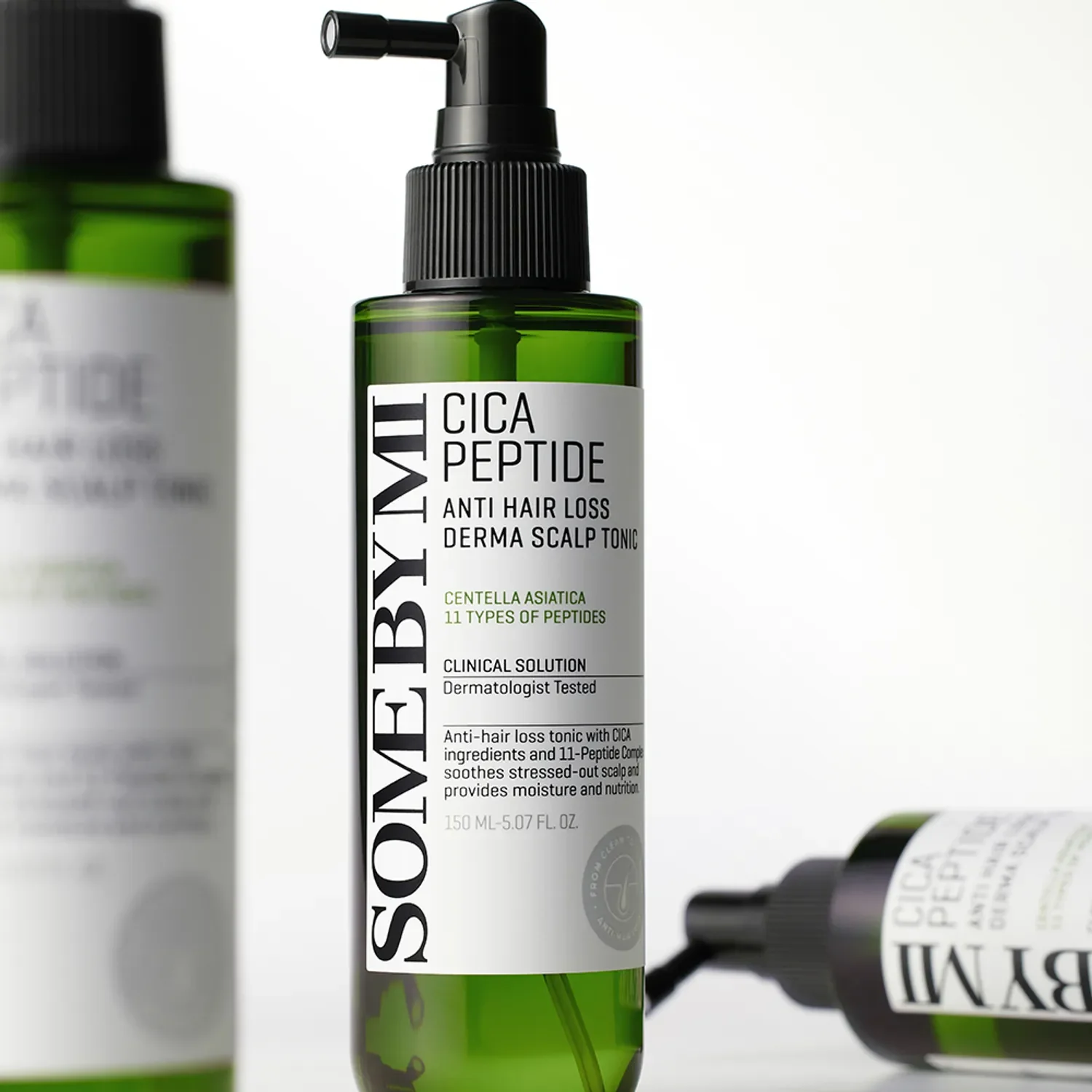 Some By Mi Cica Peptide Anti Hair Loss Derma Scalp Tonic - Image 2