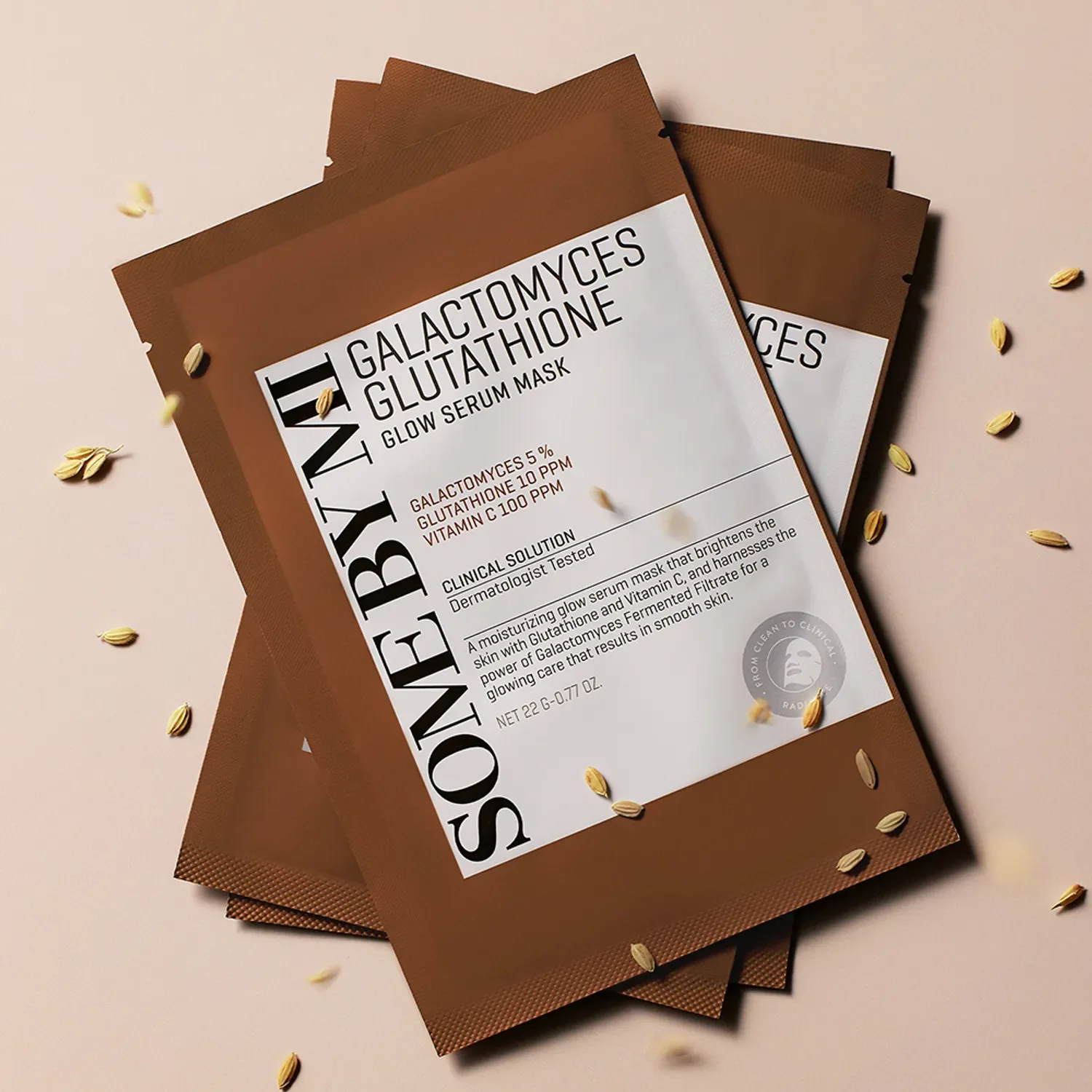 Some By Mi Galactomyces Glutathione Glow Serum Mask 1ea - Image 2
