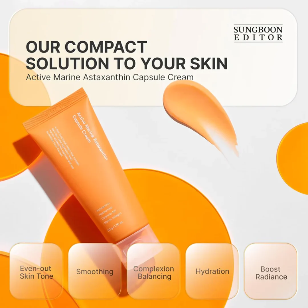 Sungboon Active Marine Astaxanthin Capsule Cream - Image 3