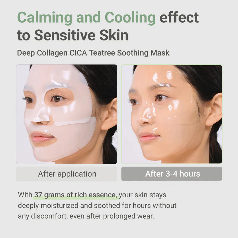 Sungboon Editor Deep Collagen Cica Teatree Soothing Mask - Image 3
