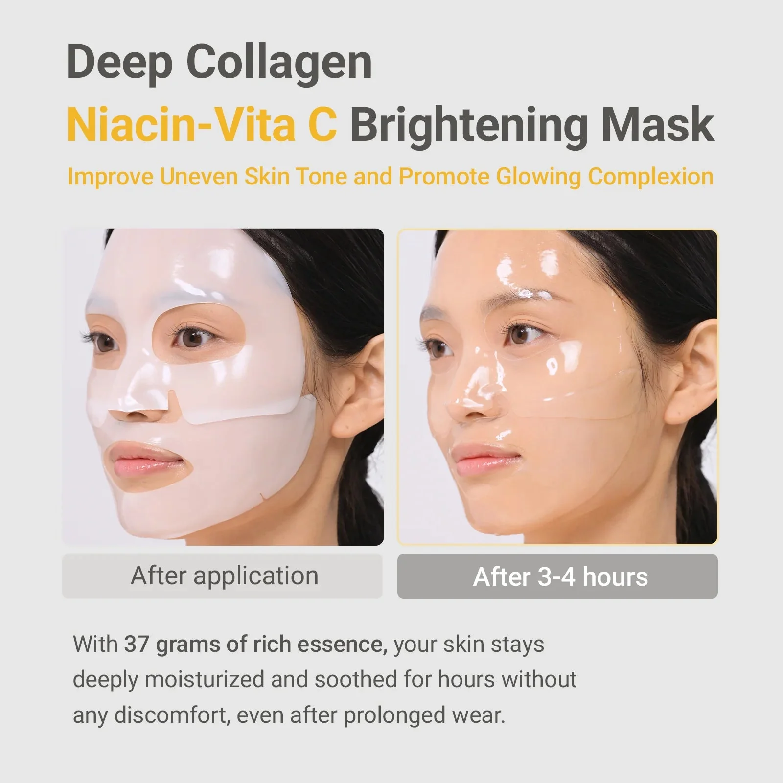 Sungboon Editor Deep Collagen Niacin Vita C Brightening Mask - Image 3