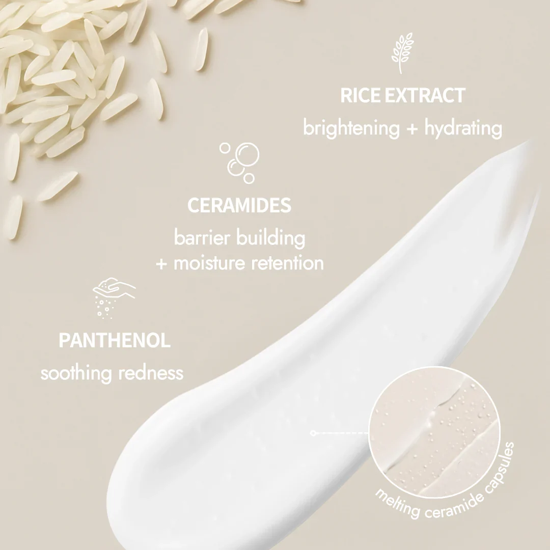 Thank You Farmer Rice Pure Barrier Capsule Cream - Image 4